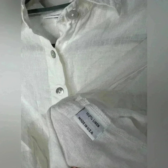 Bryn Walker 100% Linen Size Medium Blouse - Picture 4 of 7